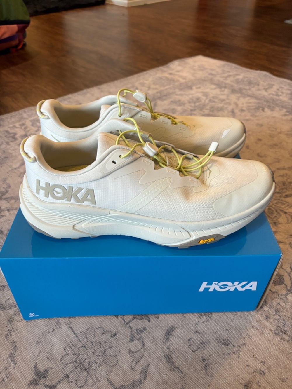 Hoka One One Men’s Transport Lifestyle Shoes - size 10 - truffle salt